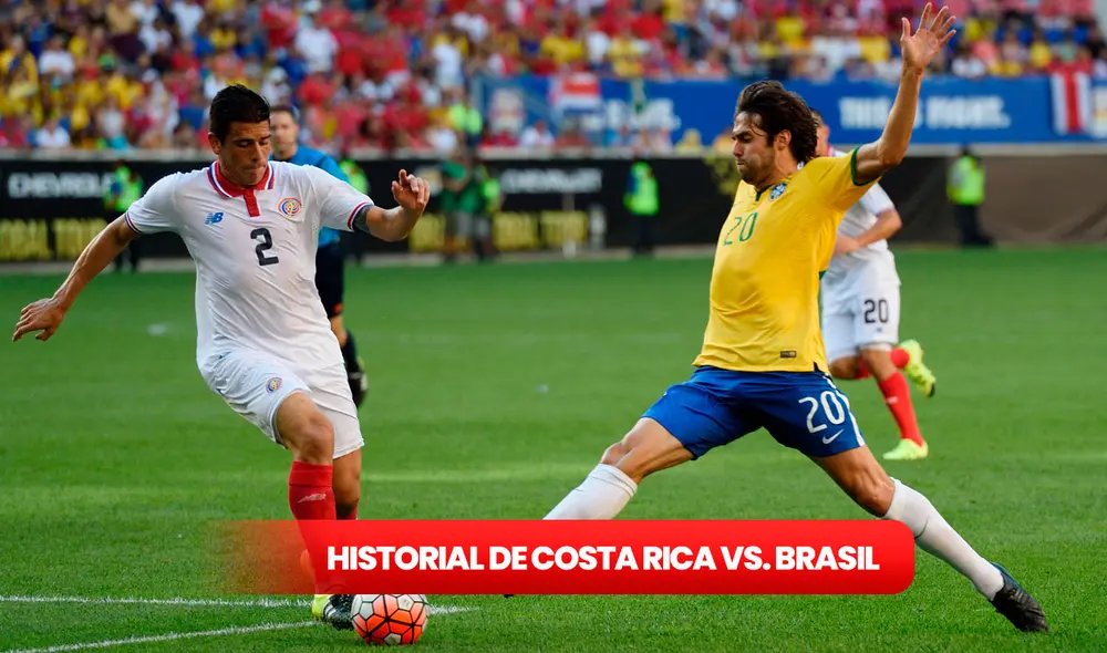 Costa Rica vs. Brasil se han enfrentado en 12 ocasiones a lo largo de la historia. Foto: AFP