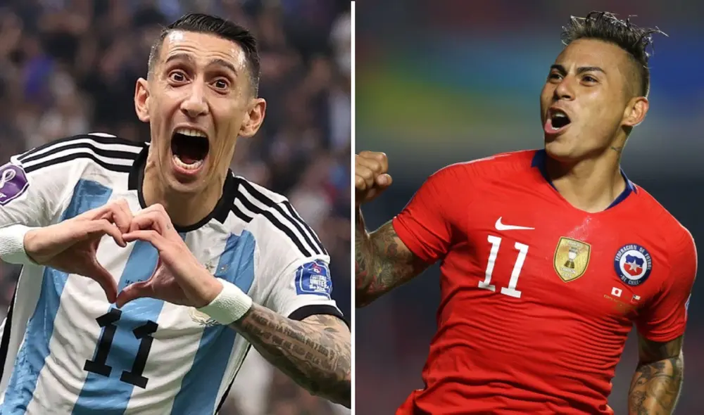 Angel Di María es uno de los mejores compañeros de Lionel Messi en la selección argentina. Foto: composición LR/ESPN/Transfermarkt