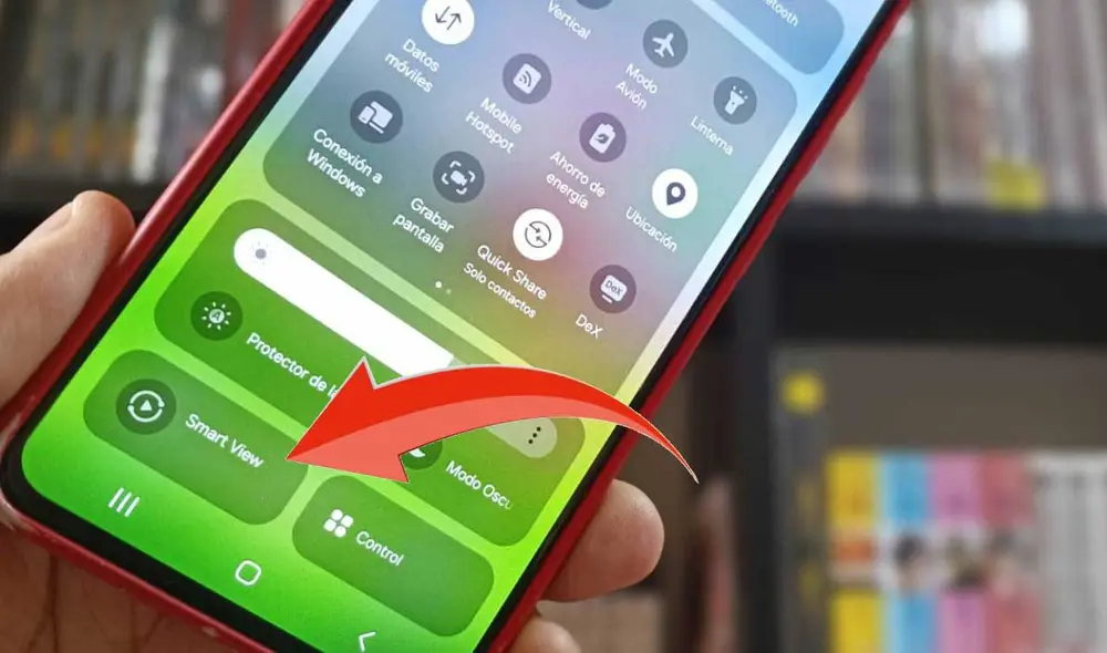 Descubre la función del botón Smart View de tu teléfono. Foto: La República