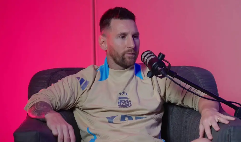 Lionel Messi conversó con Juan Pablo Varsky previo al Argentina vs. Chile por la Copa América. Foto: captura/Clank Media
