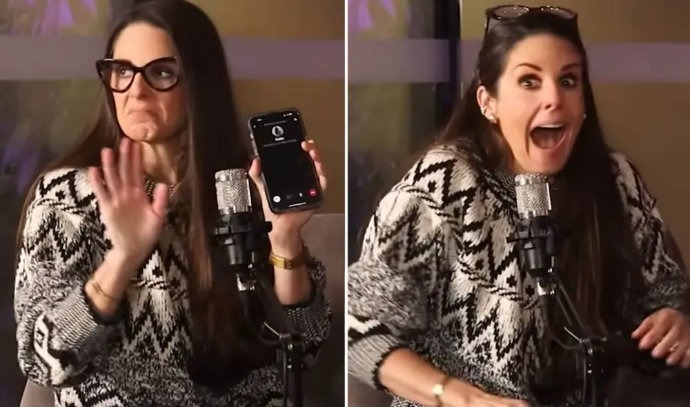 Rebeca Escribens tiene 2 hijos. Foto: composición LR/YouTube/Mujeres de la PM