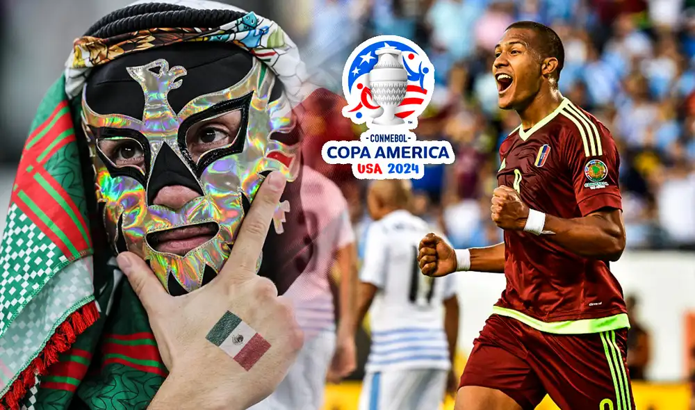 Venezuela se juega la clasificación frente a México, pero también podría saldar una doble cuenta pendiente en esta Copa América 2024. Foto: composición LR/AFP