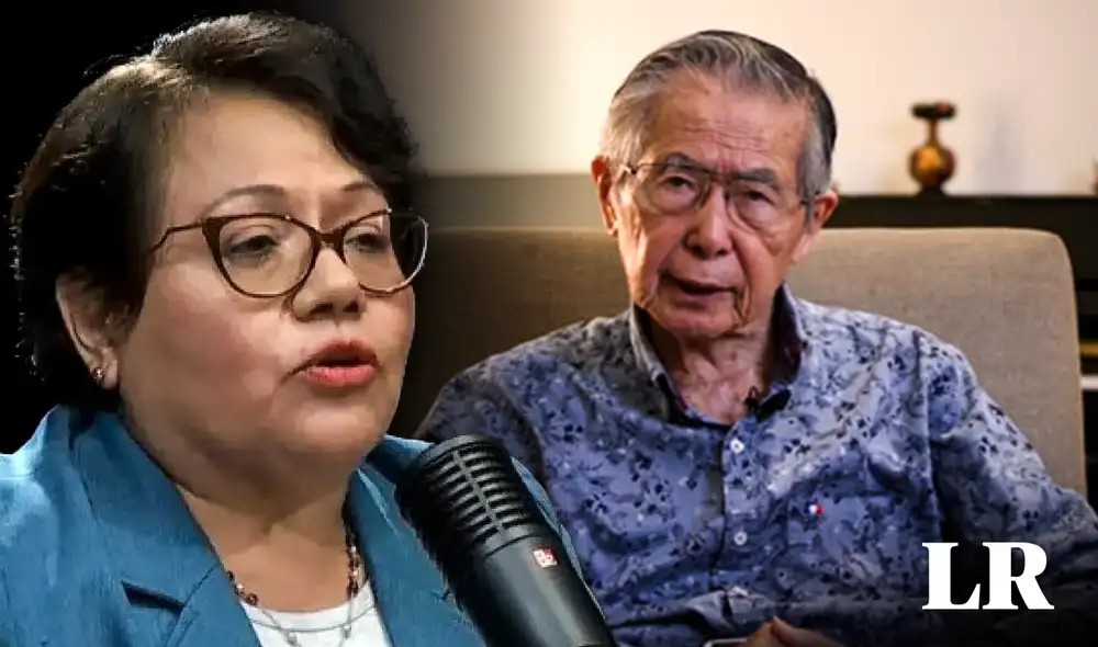 María Caruajulca tampoco quiso dar detalles del pedido de reapertura del caso de compra de pruebas rápidas contra Vizcarra | Composicion LR/Fabrizio Oviedo