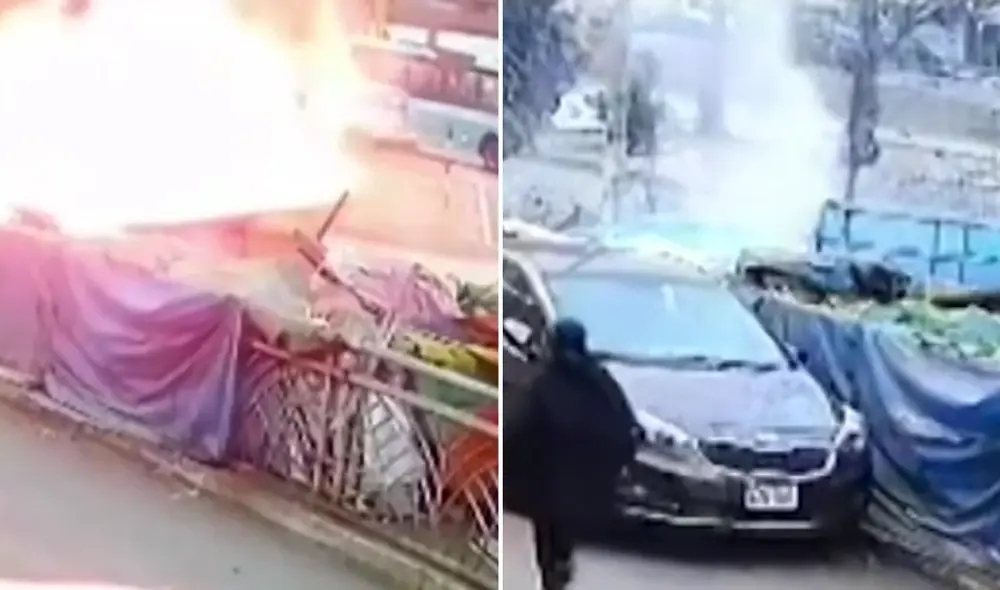 La mujer vivía en las calles desde hace año. Foto: captura