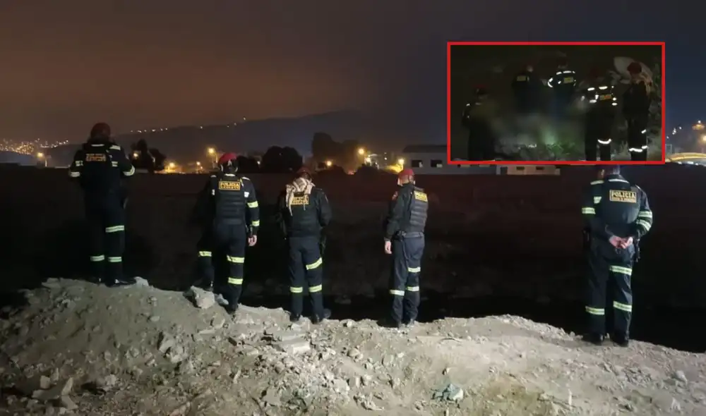 El cadáver aún no puede ser recogido debido a su descomposición y la falta de un fiscal. Foto: composición LR/difusión.