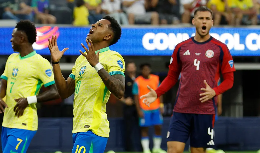 La selección brasileña es una de las favoritas en la Copa América 2024. Foto: AFP