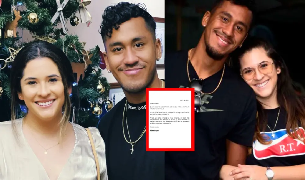 Renato Tapia y su esposa tienen un hijo. Foto: composición LR/Instagram/Renato Tapia