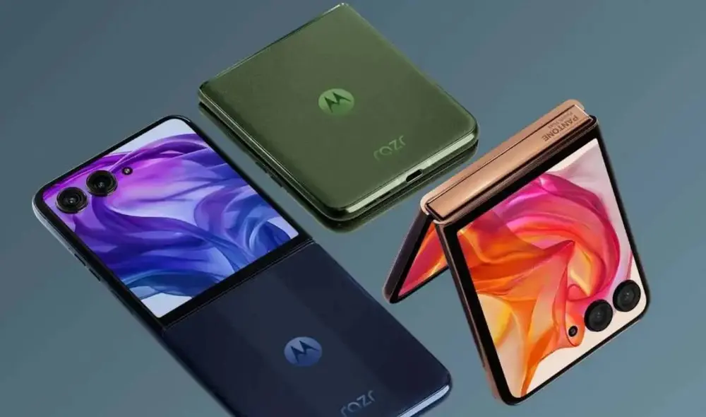 Los nuevos plegables de Motorola estarán disponibles en varios colores. Foto: Folou