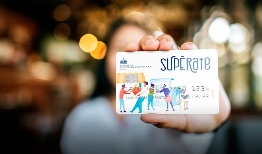 El gobierno de República Dominicana entrega bonos mediante la Tarjeta Supérate. Foto: Supérate El gobierno de República Dominicana entrega bonos mediante la Tarjeta Supérate. Foto: Supérate