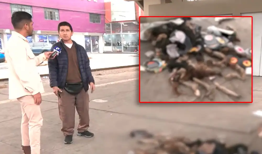 Un caso similar se registró en marzo de este año en la av. Jorge Basadre. Foto: composición LR/Panamericana TV.