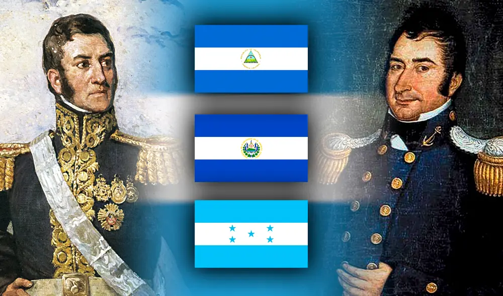 La similitud en los colores es un reflejo de la historia compartida entre Sudamérica y Centroamérica. Foto: Composición LR/Banderas.Top/Flickr.