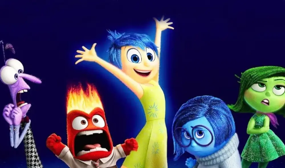 La primera película de 'Intensamente' se estrenó en 2015. Foto: Disney Pixar