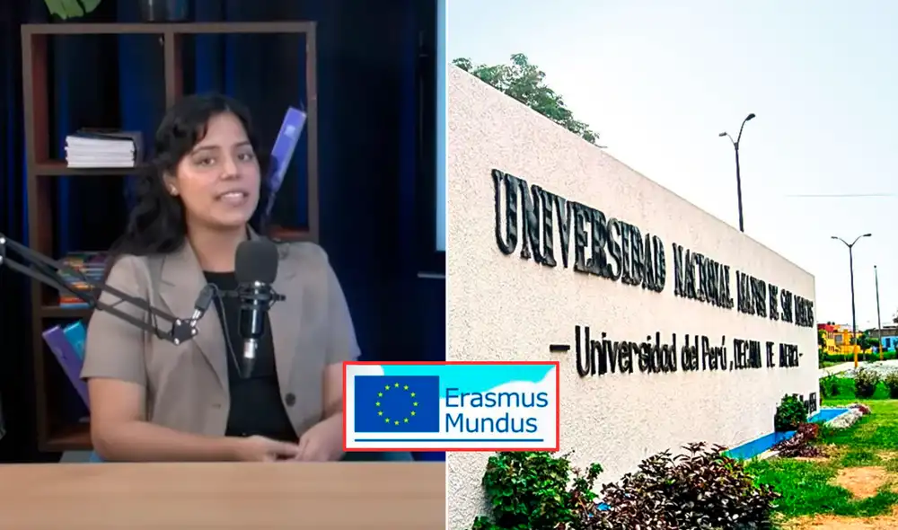 La joven estudiante ha recorrido el mundo como parte de su desarrollo profesional y académico. Foto: composición LR (Andina/captura de YouTube)