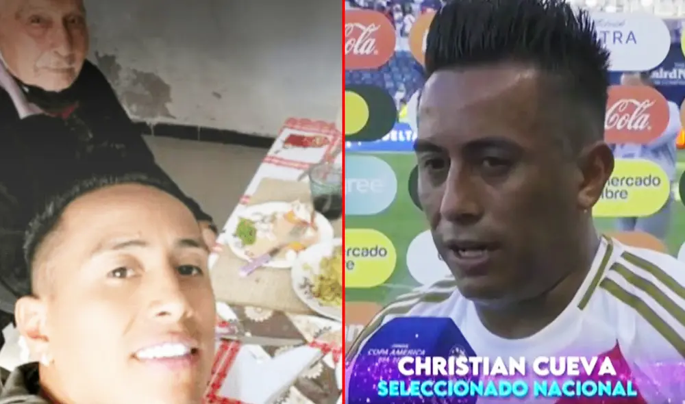 El 11 de junio, falleció el abuelo de Christian Cueva debido a un terrible accidente. Foto: composición Christian Cueva/América TV