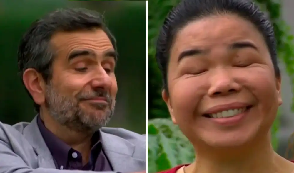 Chinita Li reapareció en Al fondo hay sitio en una tierna escena. Foto: Composición/Captura/Al fondo hay sitio