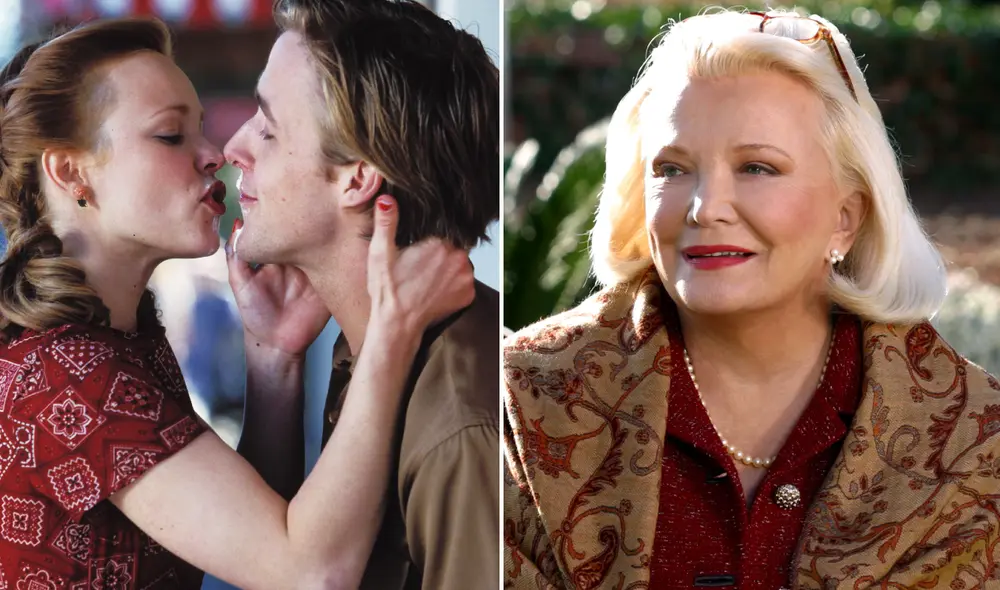 'Diario de una pasión' hizo su debut en 2004, dirigida por Nick Cassavetes. Foto: composición LR/ELLE