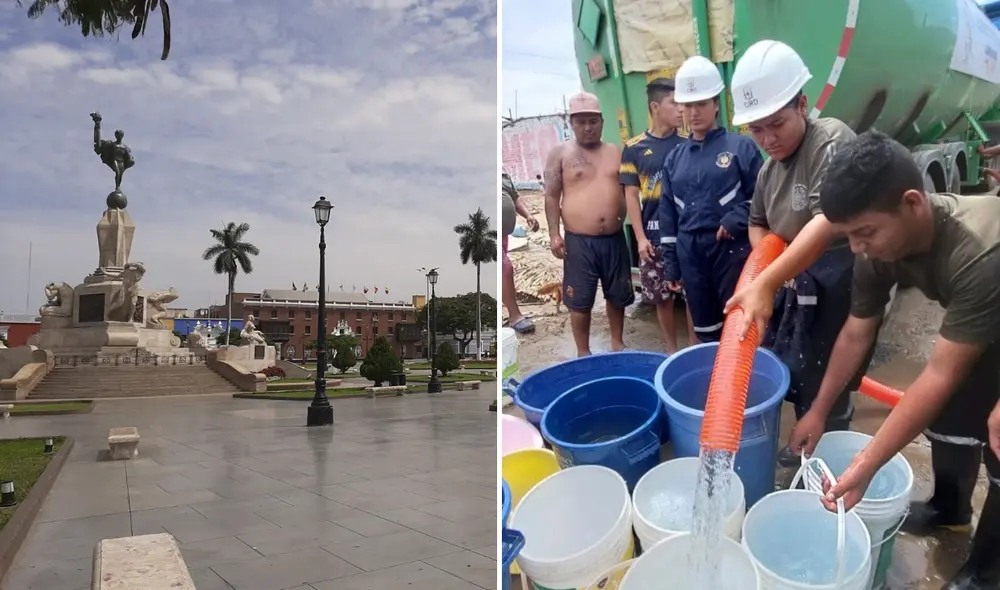 El mantenimiento de Chavimochic lleva como antecedente varios problemas de desabastecimiento en La Libertad. Foto: composición LR/Andina El mantenimiento de Chavimochic lleva como antecedente varios problemas de desabastecimiento en La Libertad. Foto: composición LR/Andina