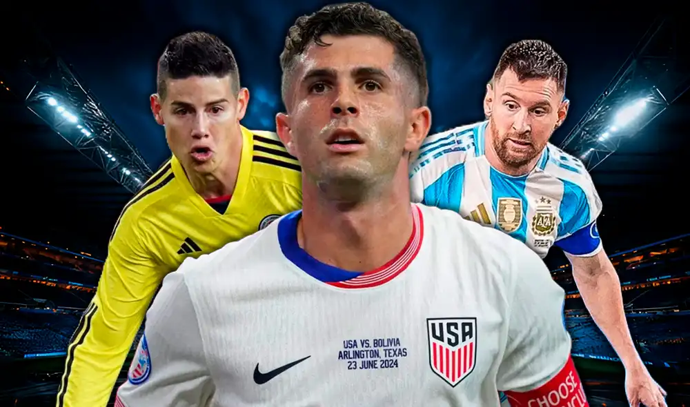 Estados Unidos es el anfitrión de la Copa América por segunda vez en toda su historia. Foto: composición LR/Freepik/USMNT