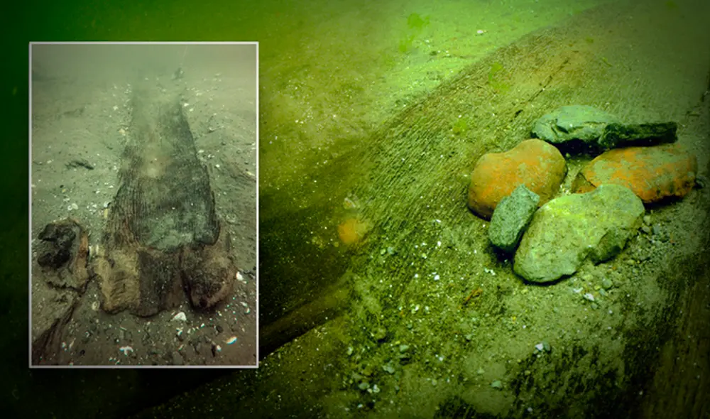 Investigadores de la Sociedad Histórica de Wisconsin revelaron el hallazgo de 11 canoas en el fondo del lago Mendota. Foto: Wisconsin Historical Society