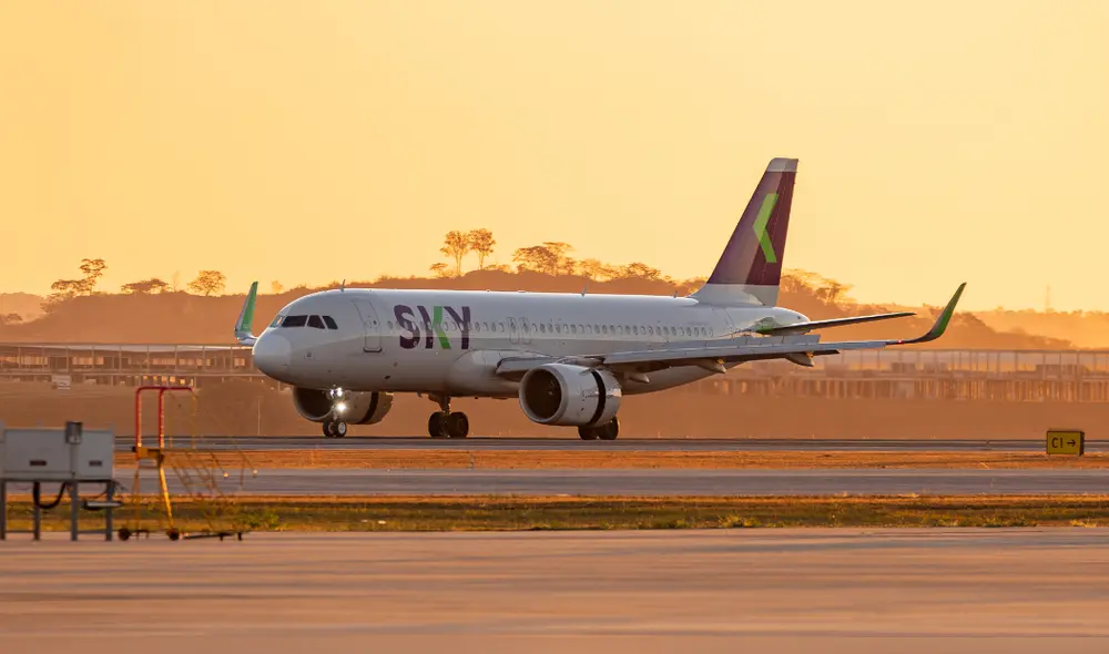 Foto: SKY es una aerolínea low cost chilena con 22 años de historia. Foto: SKY es una aerolínea low cost chilena con 22 años de historia.