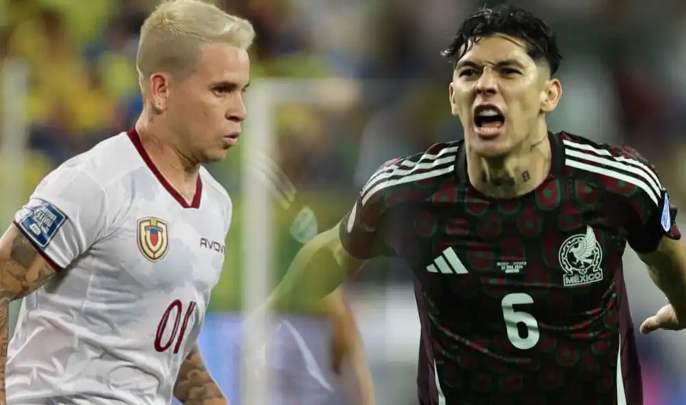 México vs. Venezuela son los punteros del grupo B de la Copa América. Foto: composición LR/Vinotinto/Marca México vs. Venezuela son los punteros del grupo B de la Copa América. Foto: composición LR/Vinotinto/Marca