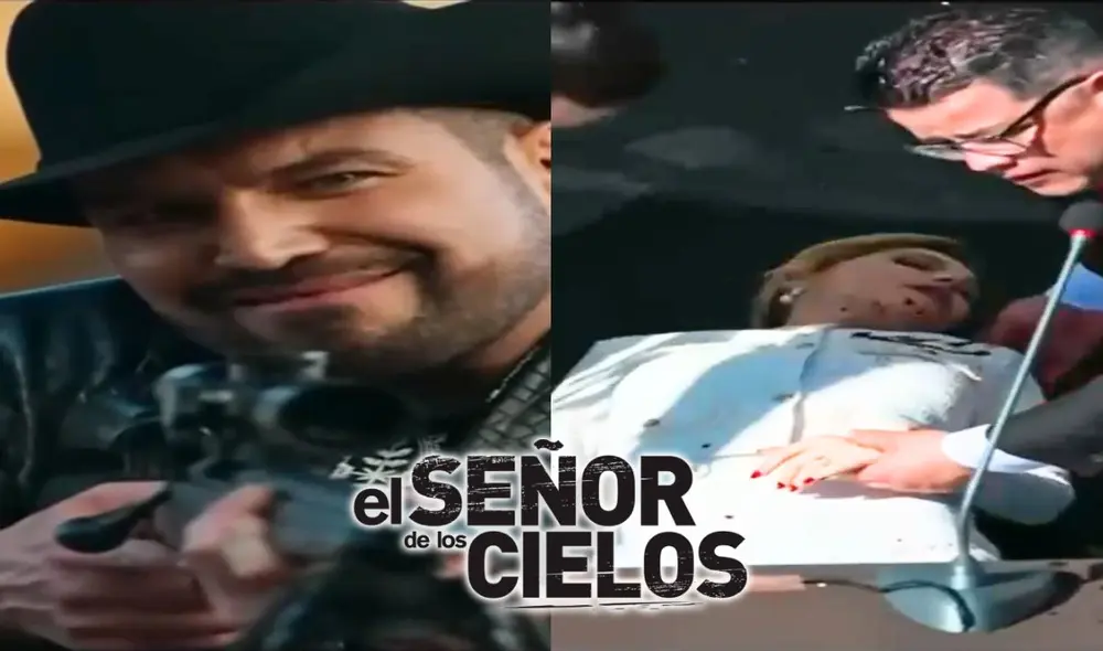 'El señor de los cielos 9': Aurelio Casillas mata a Belén San Román. Foto: composición LR/Telemundo