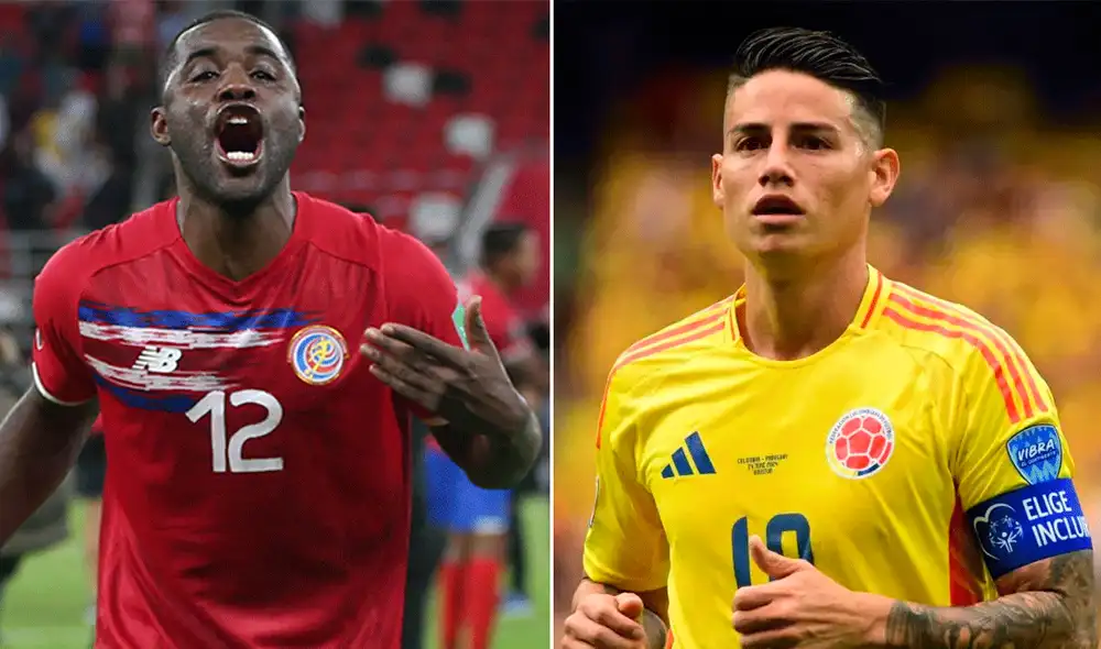 Colombia y Costa Rica integran el Grupo D de la Copa América, junto con Brasil y Paraguay. Foto: Composición LR/AFP Colombia y Costa Rica integran el Grupo D de la Copa América, junto con Brasil y Paraguay. Foto: Composición LR/AFP