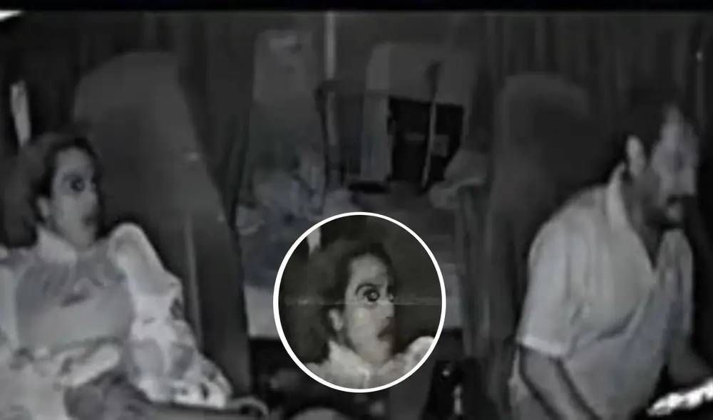 El supuesto fantasma vestia con ropa de los años 80. Foto: composiciónLR/N+/Netnoticias