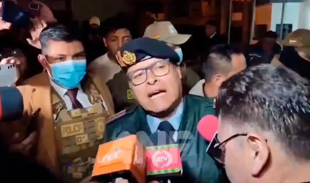 El excomandante Juan José Zúñiga acusó al gobierno de Arce de querer hacer un 'autogolpe' para levantar su popularidad. Foto: ANF Bolivia El excomandante Juan José Zúñiga acusó al gobierno de Arce de querer hacer un 'autogolpe' para levantar su popularidad. Foto: ANF Bolivia