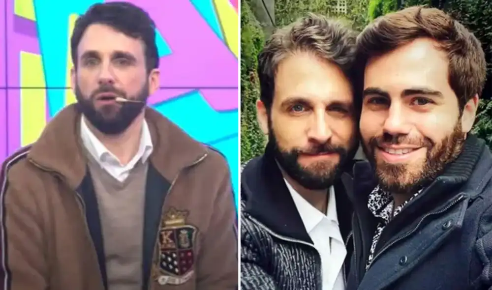 Rodrigo González y Salvatore iniciaron su romance en el 2020. Foto: Composición LR/Captura Willax TV/Rodrigo González/Instagram