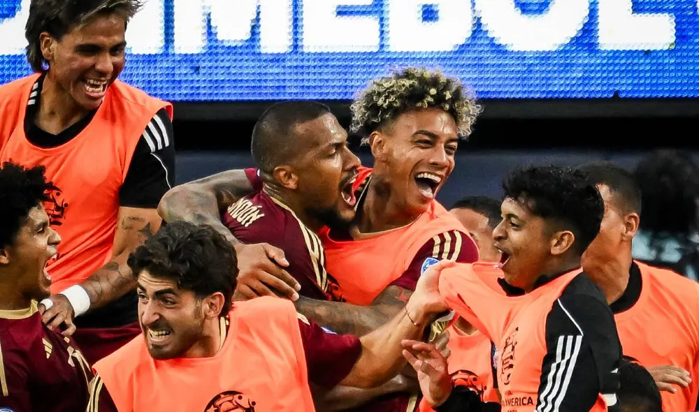 Venezuela es, junto a Argentina, las dos únicas selecciones que tienen seis puntos en la Copa América. Foto: Conmebol Venezuela es, junto a Argentina, las dos únicas selecciones que tienen seis puntos en la Copa América. Foto: Conmebol