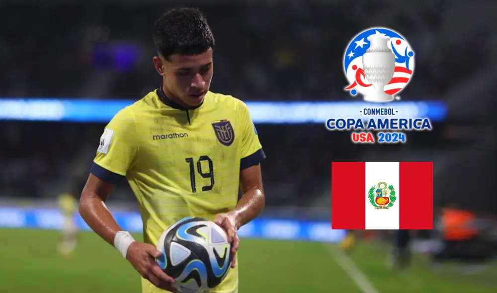 Con solo 17 años, Kendry Páez ya anotó por Copa América y Eliminatorias. Foto: composición LR/EFE/Conmebol Con solo 17 años, Kendry Páez ya anotó por Copa América y Eliminatorias. Foto: composición LR/EFE/Conmebol