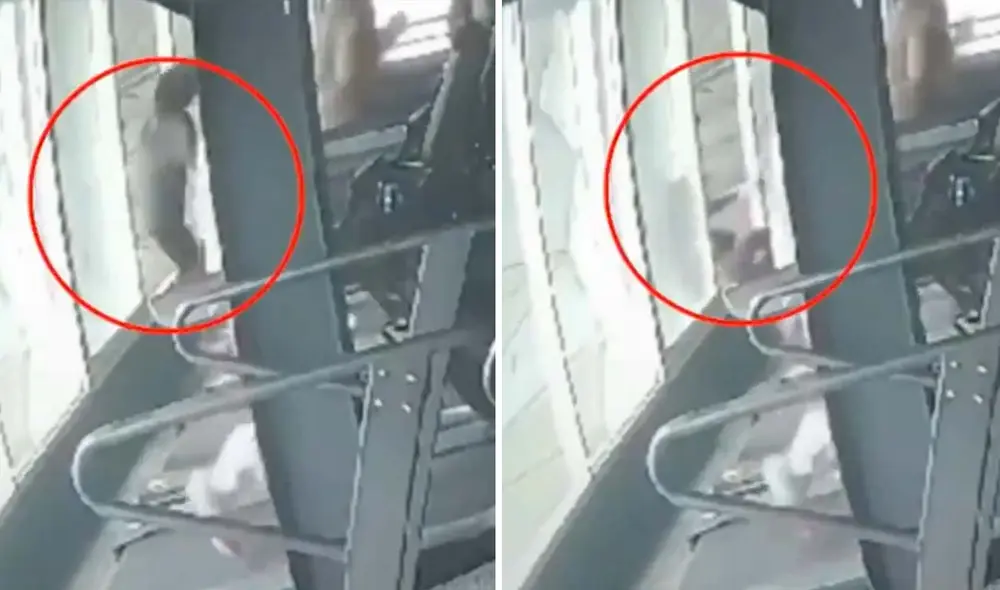 Joven de 22 años muere trágicamente al caer desde un tercer piso de un gimnasio en Indonesia. El incidente, captado por cámaras de seguridad, ha generado conmoción. Foto: captura @MarioNawfal/Twitter Joven de 22 años muere trágicamente al caer desde un tercer piso de un gimnasio en Indonesia. El incidente, captado por cámaras de seguridad, ha generado conmoción. Foto: captura @MarioNawfal/Twitter