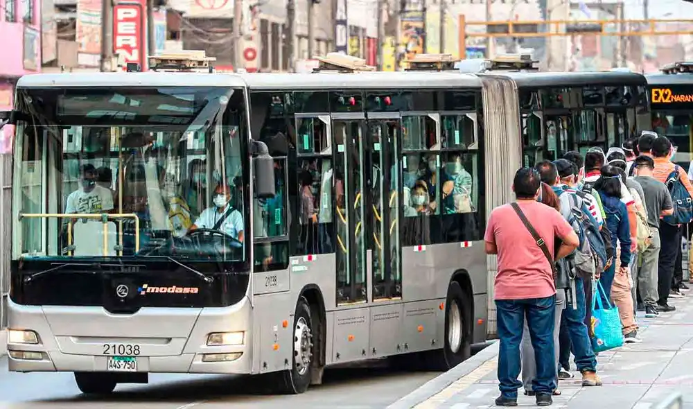 Ciudadanos podrán viajar gratis en el Metropolitano por un plazo determinado. Foto: Andina