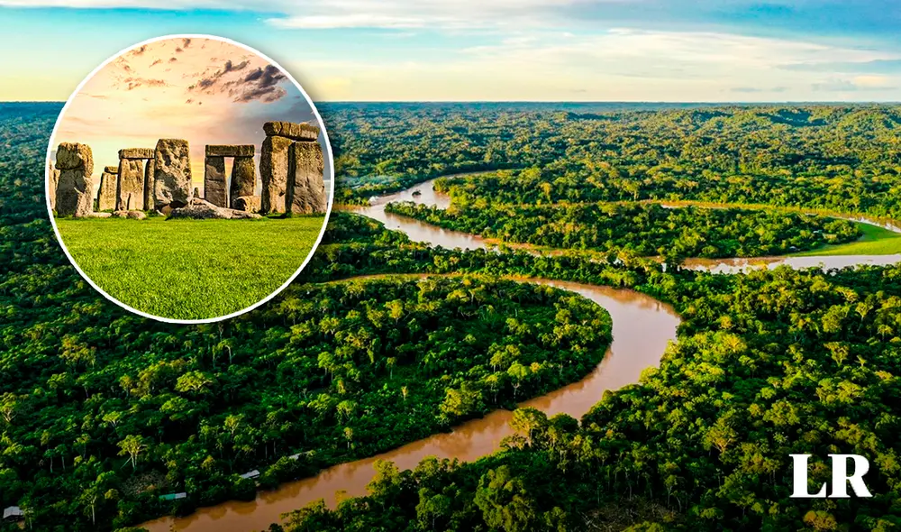 El monumento megalítico, conocido como el 'Stonehenge del Amazonas', ha sido objeto de estudio por su funcionalidad en el pasado. Foto: composición LR / National Geographic / Amazon
