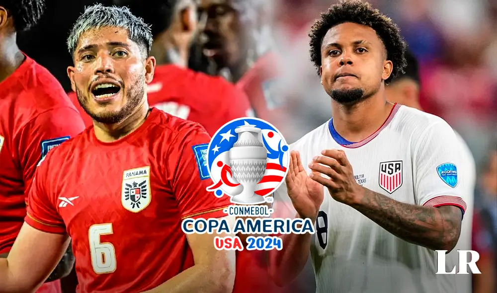 Descubre cómo van Panamá y Estados Unidos en enfrentamientos directos, previo a su encuentro por Copa América 2024. Foto: composición LR / AFP / Conmebol