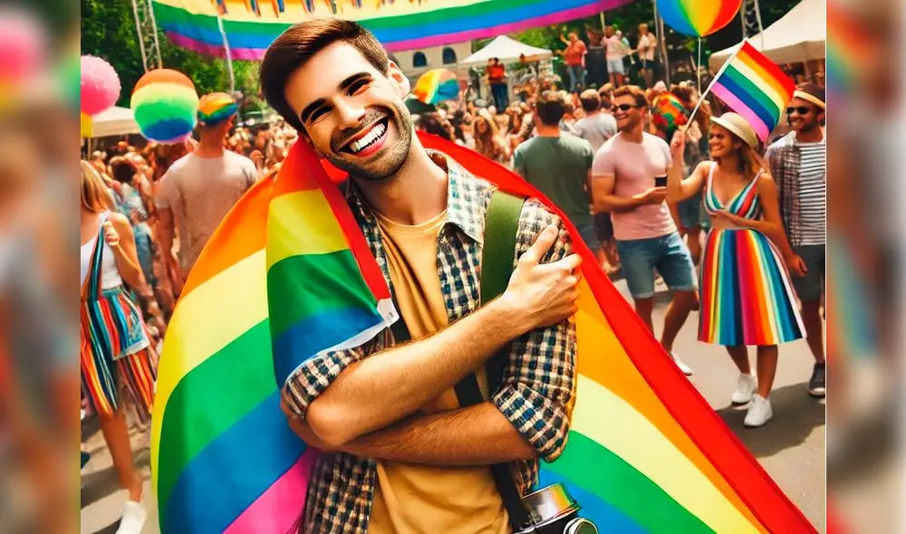 Frases bonitas por el mes del Orgullo LGBTQI+. Foto: Composición LR/IA Frases bonitas por el mes del Orgullo LGBTQI+. Foto: Composición LR/IA