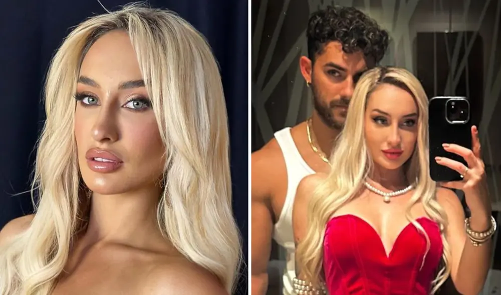 Austin Palalo conoció a Fran Maira en reality chileno. Foto: composición LR/Instagram/Fran Maira