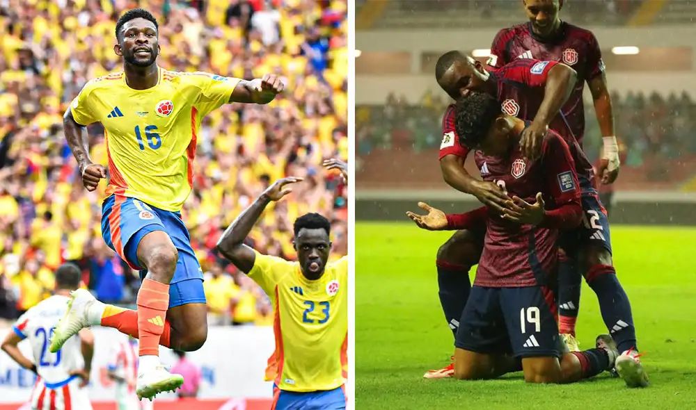 Colombia y Costa Rica chocarán en el Estadio de la Universidad de Phoenix, en Arizona. Foto: composición LR/Selección Colombia/Selección Costa Rica/X Colombia y Costa Rica chocarán en el Estadio de la Universidad de Phoenix, en Arizona. Foto: composición LR/Selección Colombia/Selección Costa Rica/X
