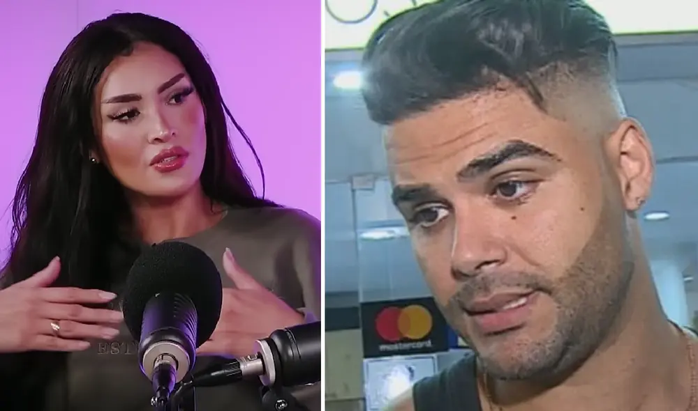 Michelle Soifer mantuvo un romance de tres años con Erick Sabater. Foto: Composición LR/Captura Youtube/Captura Latina