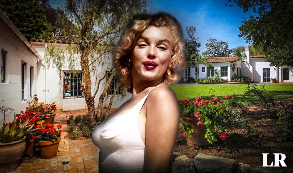 La casa de estilo colonial español, construida en la década de 1920, alberga momentos icónicos de la vida de Marilyn Monroe. Foto: composición LR/EFE La casa de estilo colonial español, construida en la década de 1920, alberga momentos icónicos de la vida de Marilyn Monroe. Foto: composición LR/EFE