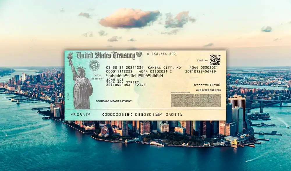El estado de Nueva York declaró que emitirá los llamados cheques de estímulo para todos sus ciudadanos. Conoce todos los detalles en la siguiente nota. Foto: composición LR/AAR/ELLE