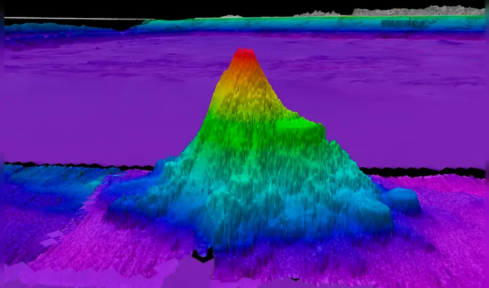 Durante una expedición desde Costa Rica a Chile, el buque 'Falkor' del Schmidt Ocean Institute descubrió cuatro montes submarinos entre Perú y Chile. Foto: Schmidt Ocean Institute Durante una expedición desde Costa Rica a Chile, el buque 'Falkor' del Schmidt Ocean Institute descubrió cuatro montes submarinos entre Perú y Chile. Foto: Schmidt Ocean Institute