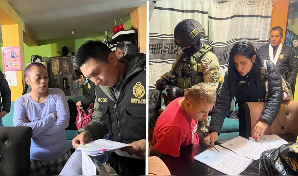 Según efectivos de la policía durante la captura, está banda vendría operando desde 2022. Foto: Difusión Según efectivos de la policía durante la captura, está banda vendría operando desde 2022. Foto: Difusión