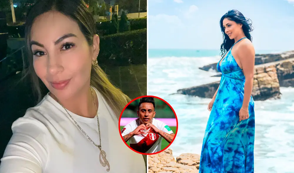 Pamela López y Pamela Franco coincidirían en Miami, mientras Cueva concentra para partido de Perú. Foto: Composición/Captura/Instagram/Pamela Franco/Instagram/Pamela López/Selección Peruana