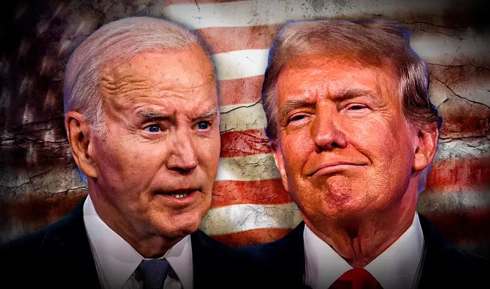 Trump dijo que la migración convirtió EE. UU. en un "nido de ratas", Biden lo llamó mentiroso. Foto: composición LR/AFP Trump dijo que la migración convirtió EE. UU. en un "nido de ratas", Biden lo llamó mentiroso. Foto: composición LR/AFP