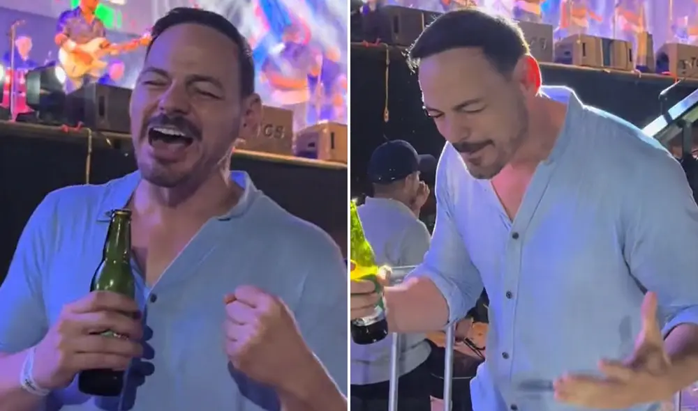 "Lo cantó con mucho sentimiento", indicaron usuarios. Foto: composición LR/ captura de TikTok - Video: TikTok