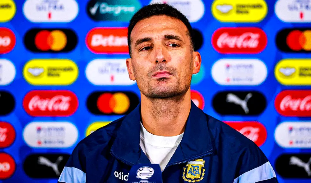 Lionel Scaloni ya tiene a su reemplazo para culminar la fase de grupos de la Copa América. Foto: difusión