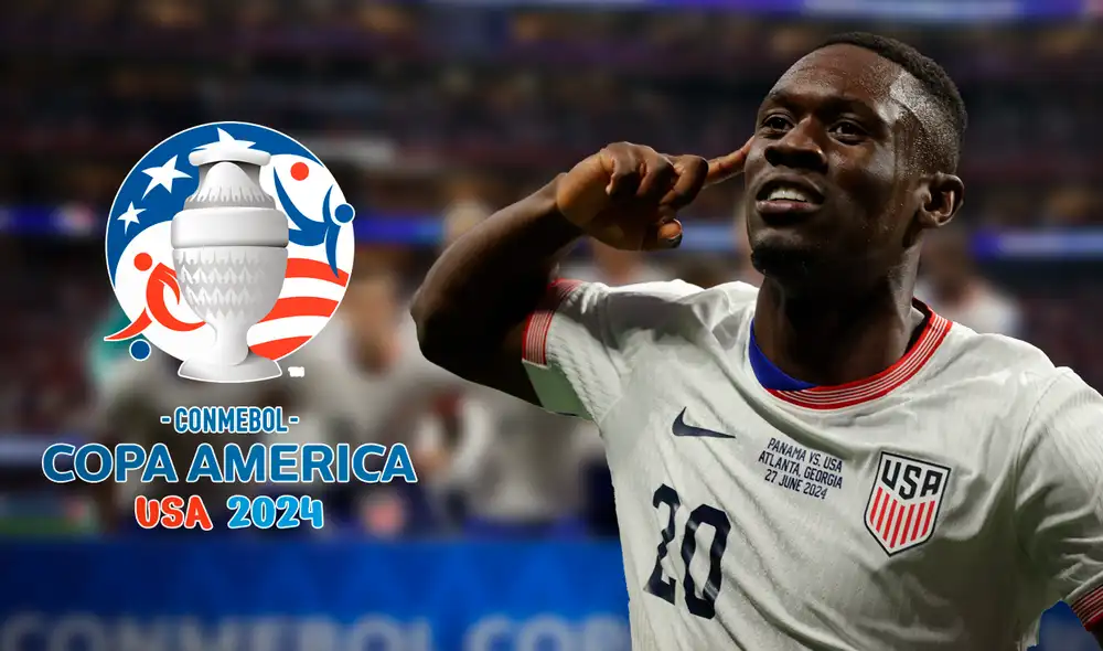 Folarin Balogun es uno de los goleadores de Estados Unidos en esta Copa América 2024. Foto: USMNT