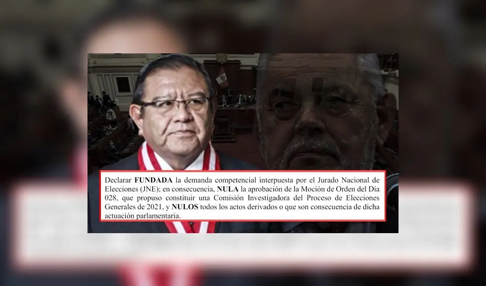 Jorge Salas recuerda esta sentencia del TC sobre la comisión de Montoya: fue declarada nula junto con todos los actos. (Foto composición: La República) Jorge Salas recuerda esta sentencia del TC sobre la comisión de Montoya: fue declarada nula junto con todos los actos. (Foto composición: La República)